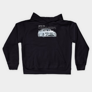 JZX100 TRD TOURER V CHASER MARK II tOYOTA DRIFT MACHINE Kids Hoodie